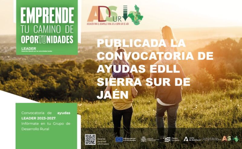 PUBLICADA LA CONVOCATORIA DE AYUDAS LEADER 2026 PARA LA SIERRA SUR DE ...